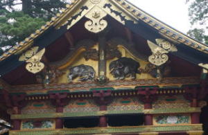 三神庫の象の彫刻